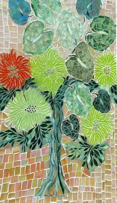 Chrysanthemums and Anthuriums