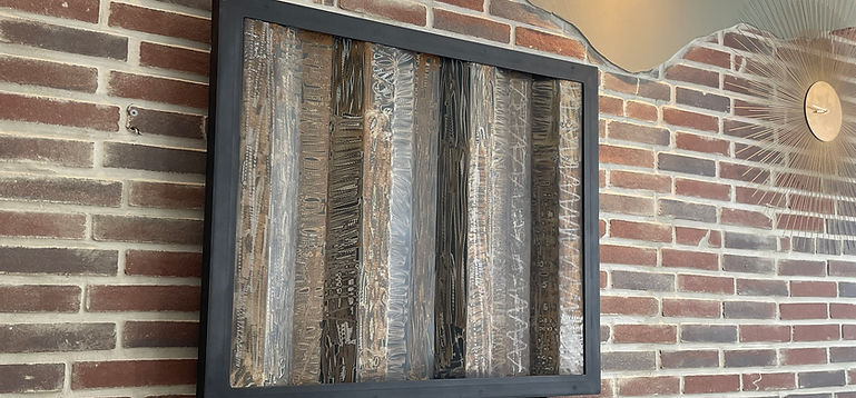 Nachhaltige Wandbilder aus Upcycling-Seecontainern – kreative, handgefertigte Kunstwerke für ein umweltbewusstes Zuhause.