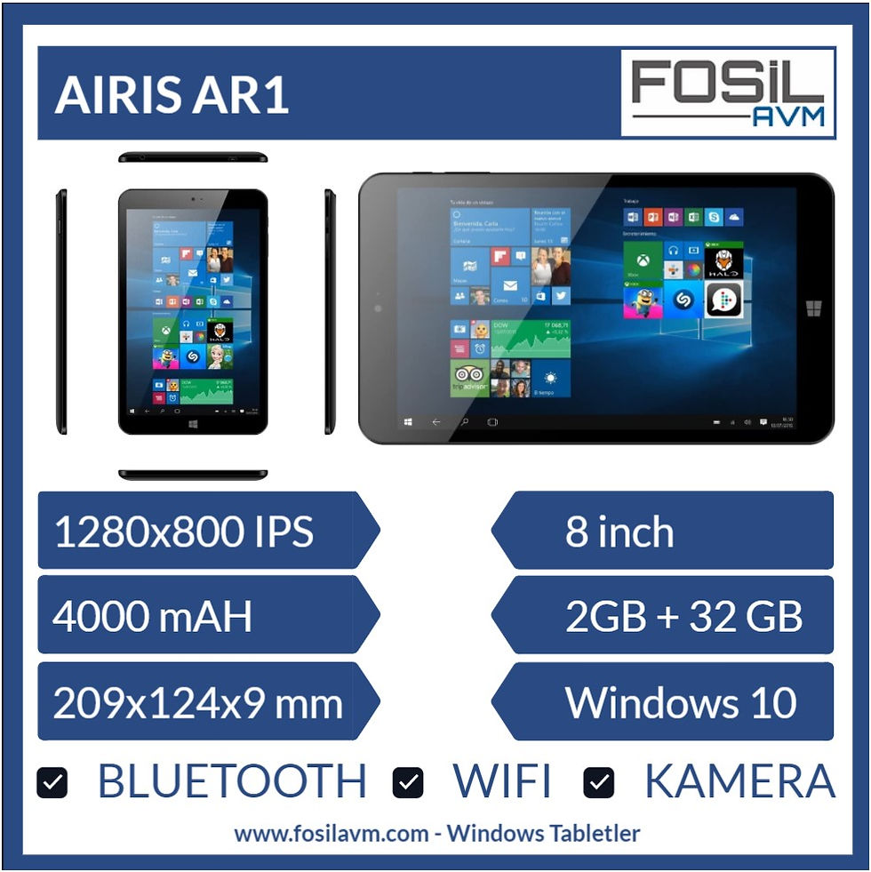 AR1 Windows Tablet