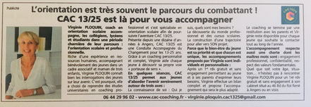 Virginie l'exprime dans Angers Maville : l'orientation est très souvent le parcours du combattant...