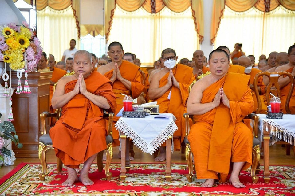 พิธีเจริญพระพุทธมนต์ถวายพระพรชัยมงคล