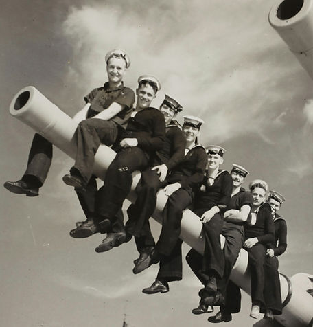 Historic photograph symbolizing teamwork, coordination, and shared responsibility