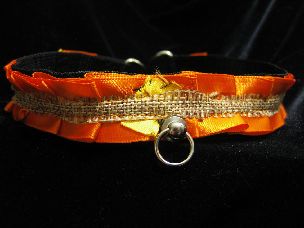 Thumbnail: Samhain Trick r Treat Halloween Spirit Horror Collection Choker Collar