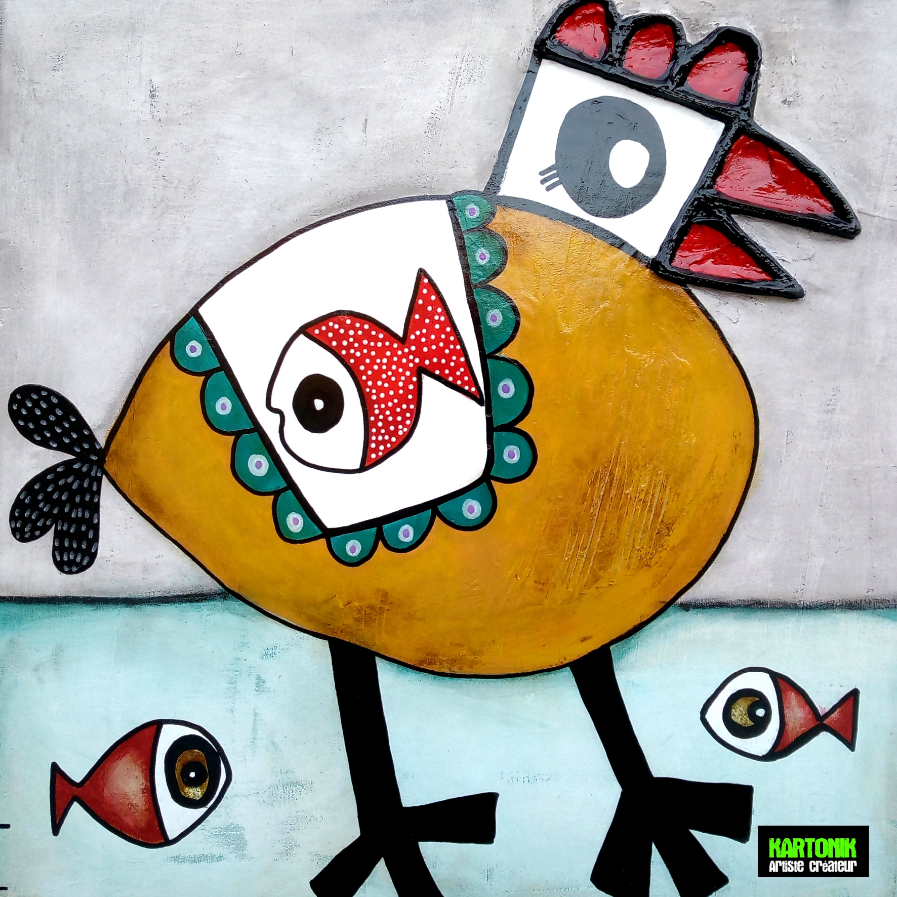 LA POULE D'EAU