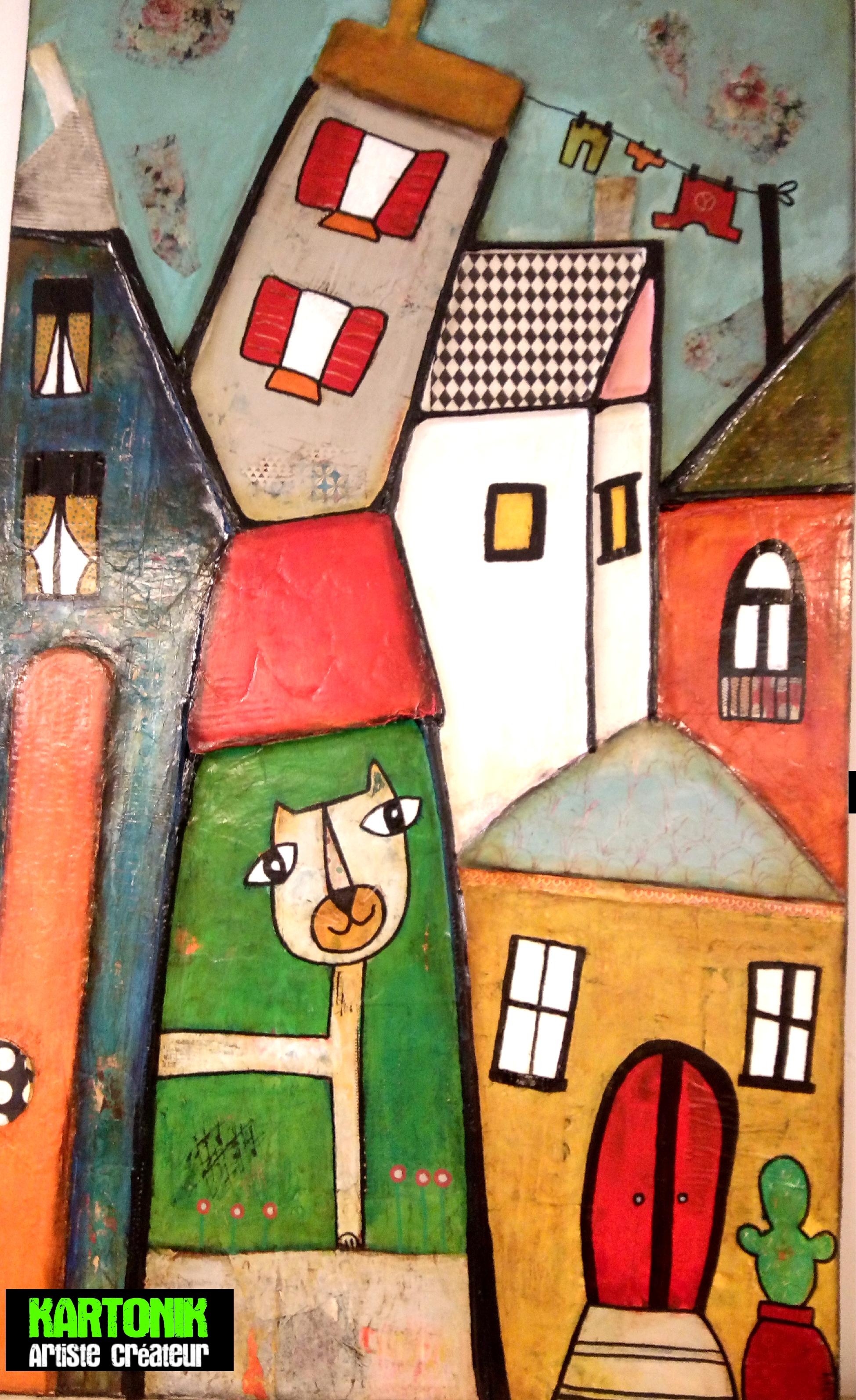 UN CHAT DANS LA VILLE