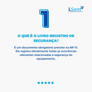 O que é o livro registro de segurança?