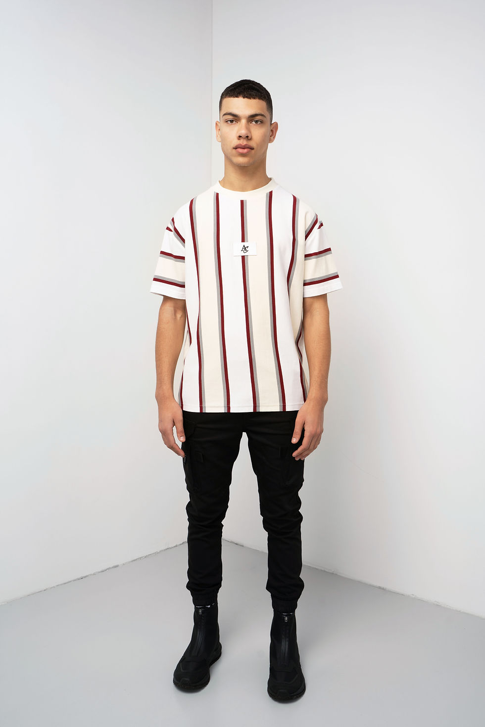 Thumbnail: Stripes T-Shirt White