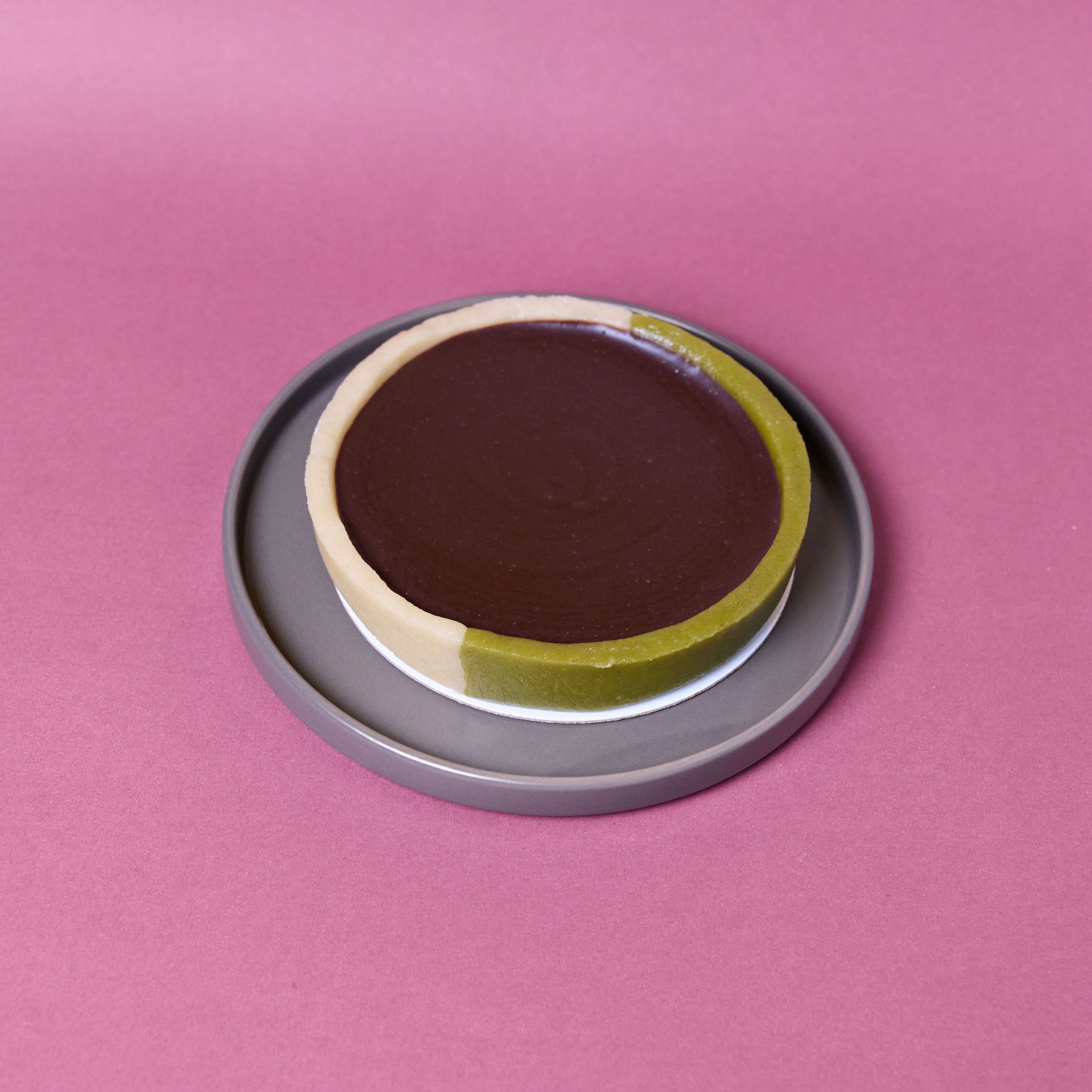 Torta Duetto de Marzipan, Pistache e Gianduia (500g)