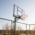 SSM-745 Lifetime 50 in. Adjustable Portable Basketball Hoop side view lifestyle image