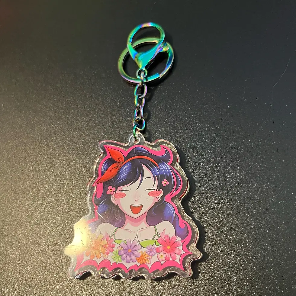 Thumbnail: Your Waifu Has Allergies -  Keychain