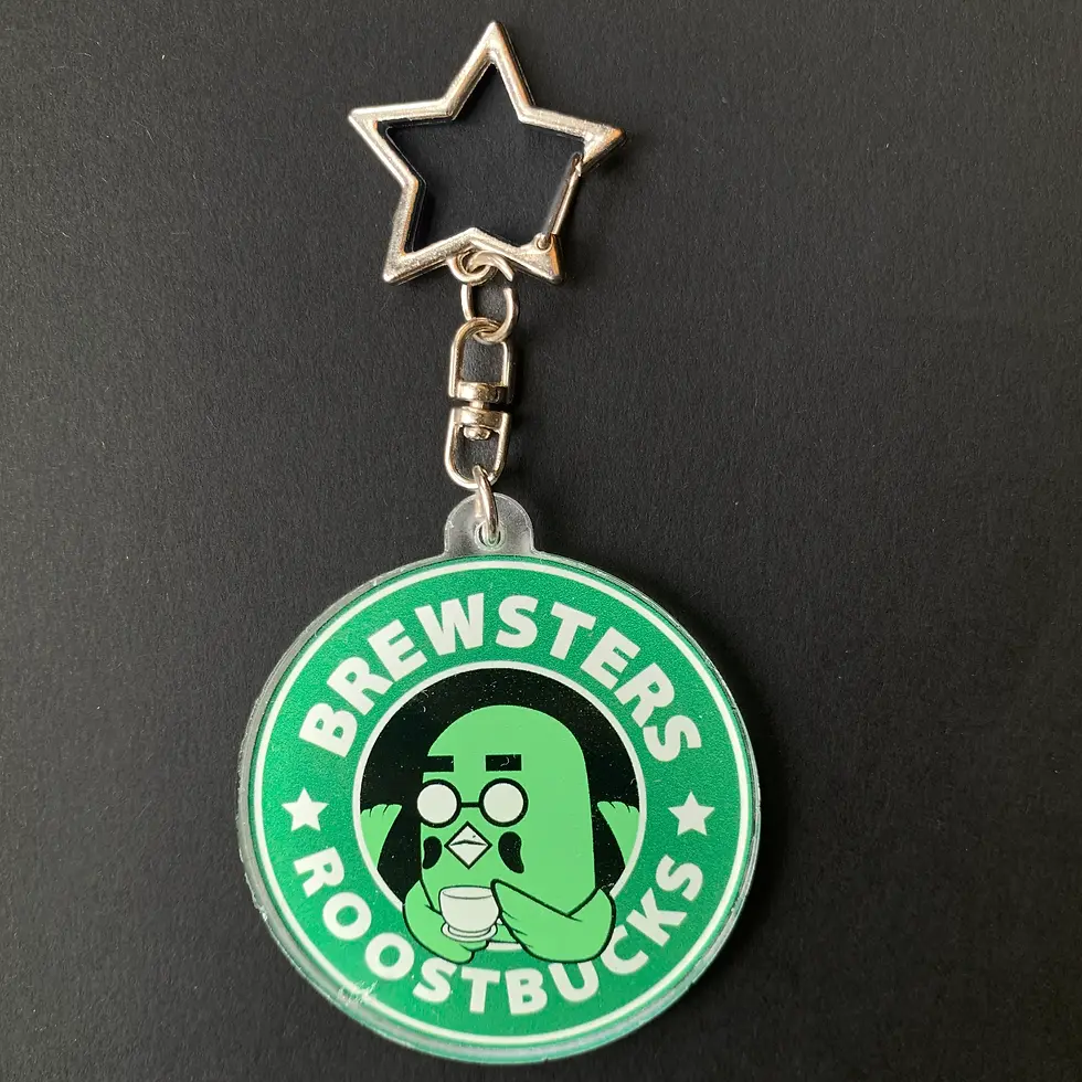 Thumbnail: Roostbucks - Keychain
