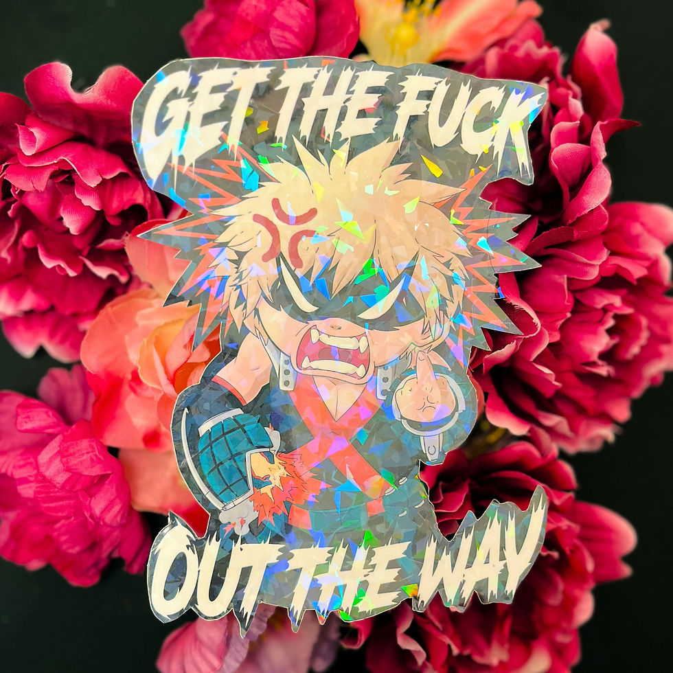 Thumbnail: Road Rage Boom Boom Boy Decal