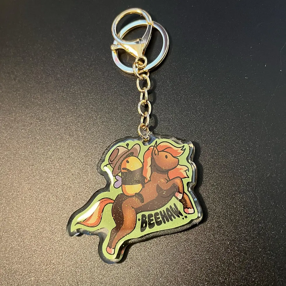 Thumbnail: Beehaw Keychain