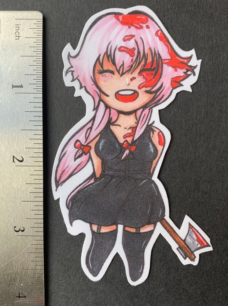 Thumbnail: Your Yandere Girlfriend Sticker - Yuno Gasai - Sticker