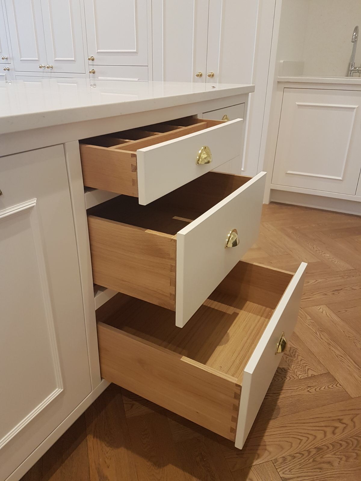 Hand-crafted drawers