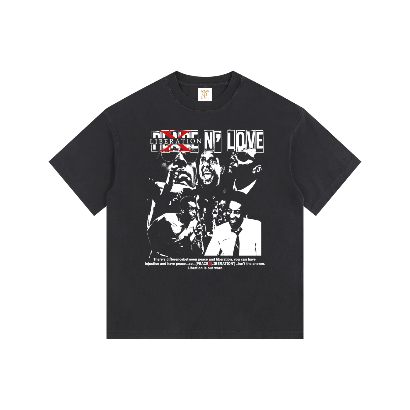 Vintage Washed Oversized Cotton T-Shirt