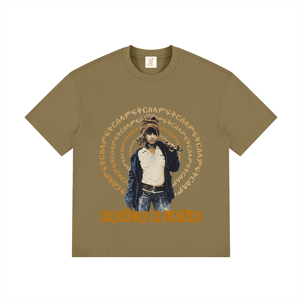Thumbnail: Unisex Drop Shoulder Cotton T-Shirt