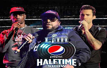 Maroon 5, Travis Scott and Big Boi Confirmed to Perform Super Bowl LIII Halftime Show