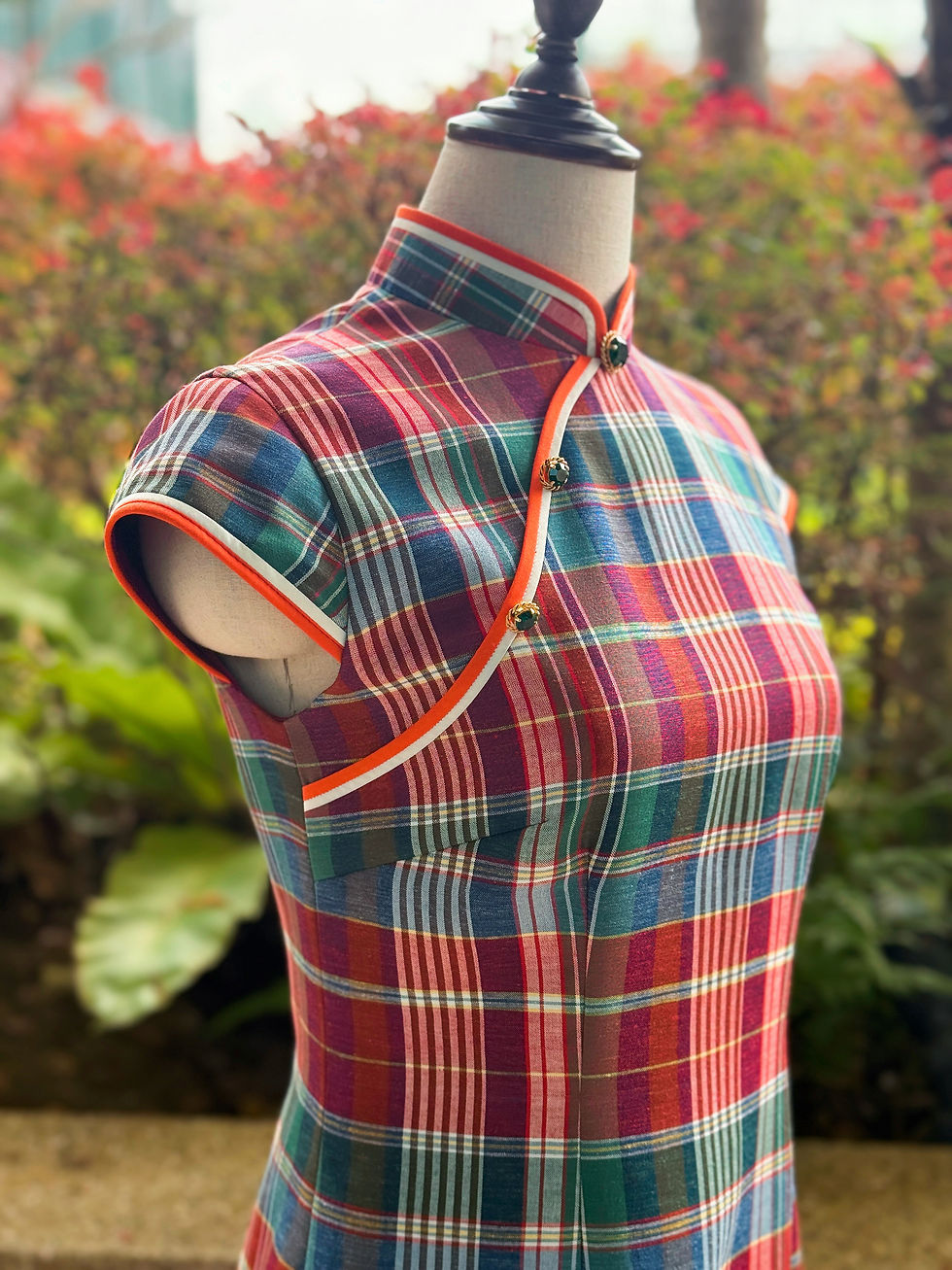 Thumbnail: Checks in Conversation · Qipao