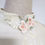 Thumbnail: Mandarin Collar Embroidered Silk Dress with 3/4 Sleeves in Butter Cream