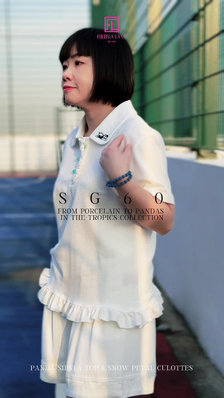 Thumbnail: Panda Siesta Top in Soft White