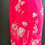 Thumbnail: Fuchsia Petal Collar Qipao with Floral Embroidery