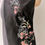 Thumbnail: Silk Qipao Top with Bow & Embroidery Flowers, Black