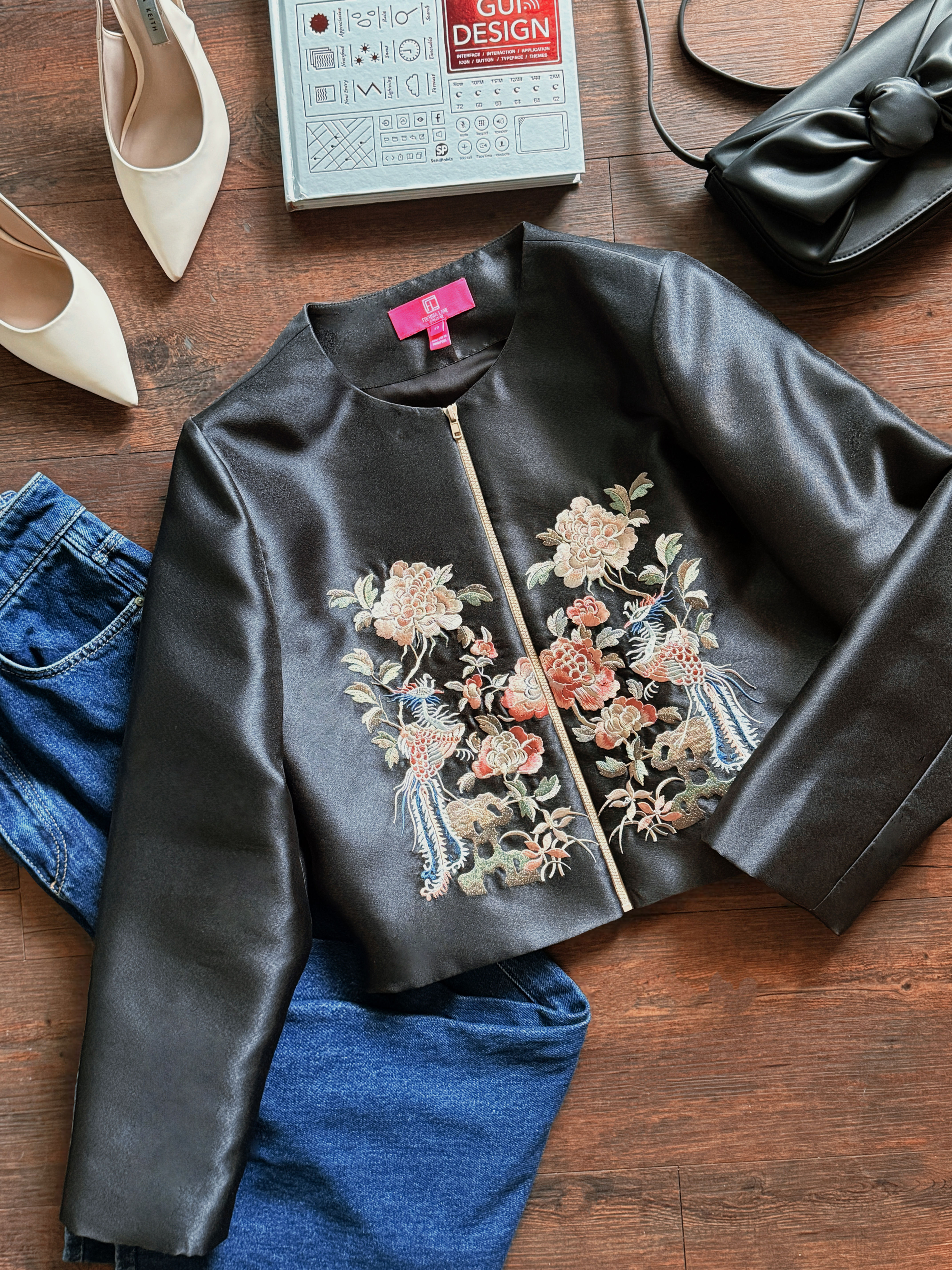 The Rising Phoenix Jacket in Ink