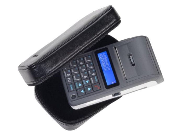 Thumbnail: Etui skórzane na kasę fiskalną Posnet Mobile HS