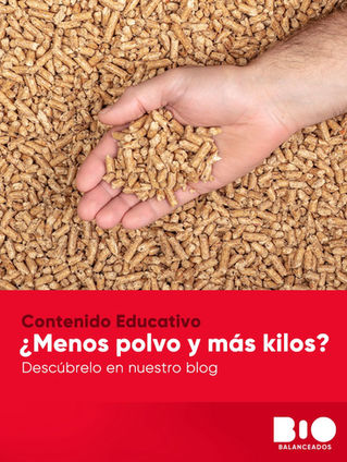 ¿Menos polvo y más kilos? 🐔💪 Descubre cómo cada gránulo cuenta con BIO BALANCEADOS