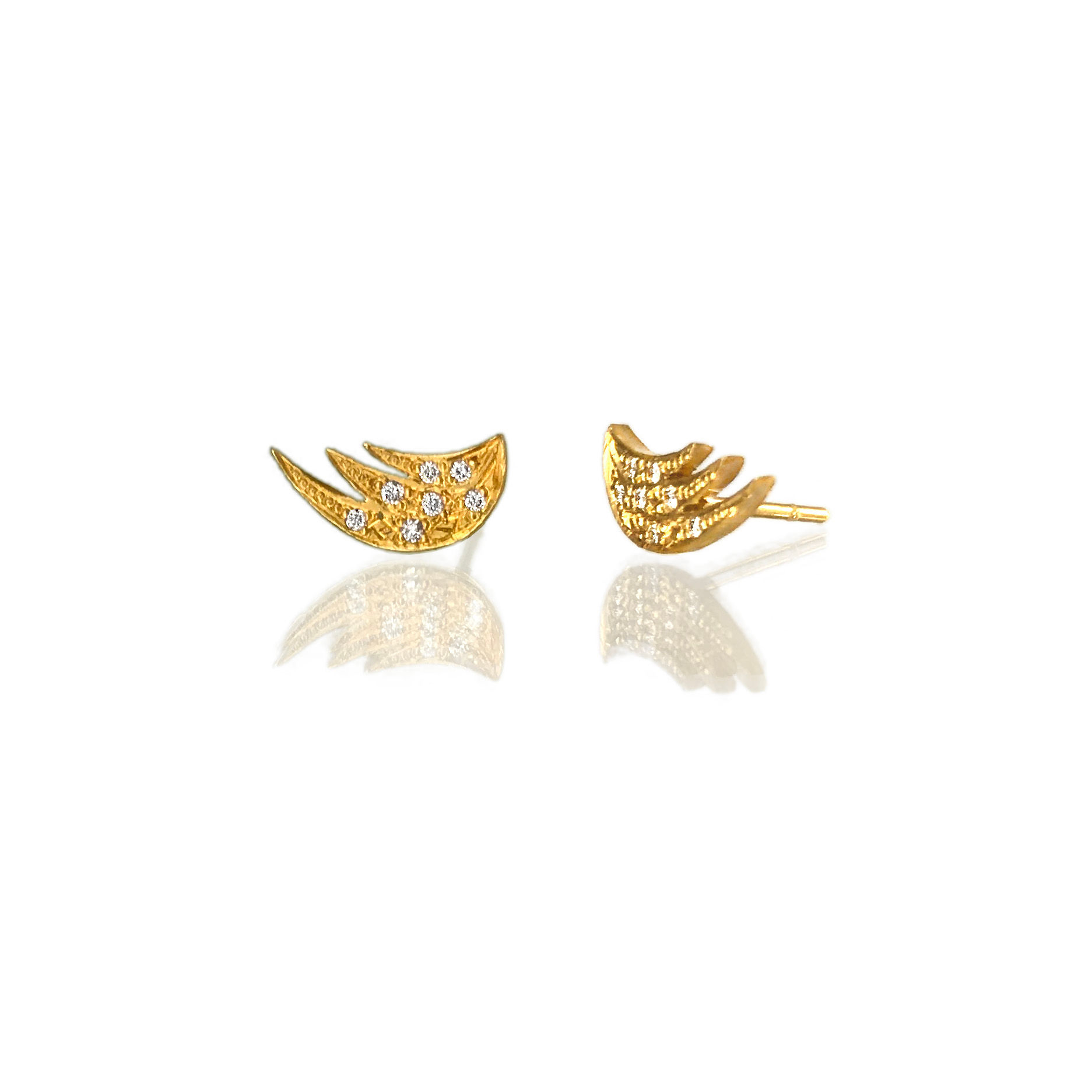 Mini Feather Studs