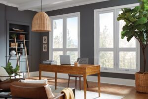 Showcasing Gentek Windows in living room