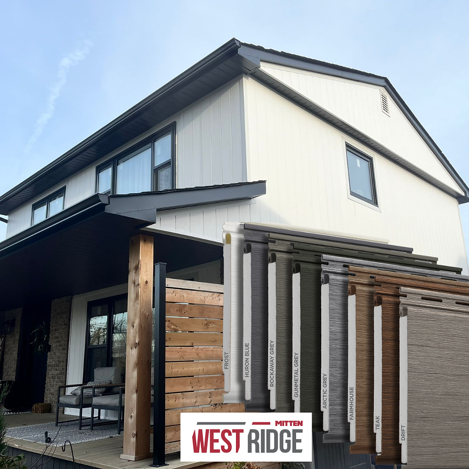 Westridge S8 vinyl siding modern farmhouse