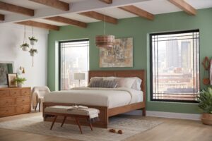 Showcasing Gentek Windows in bedroom