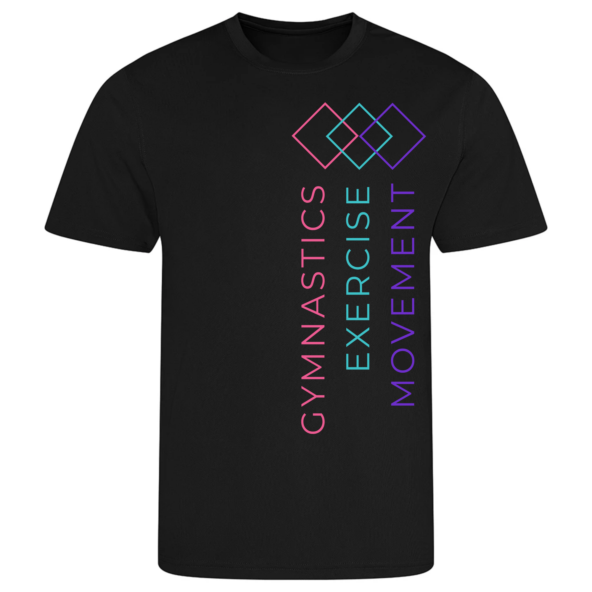 GEM Movement T-Shirt Black