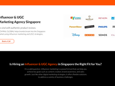 GOVIRAL GLOBAL's UGC & Influencer MarketingAgency Website