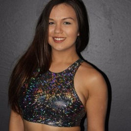 Thumbnail: Rarr - Silver Shattered High Top Bra