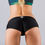 Thumbnail: VEKKER - Black "V" Shorts