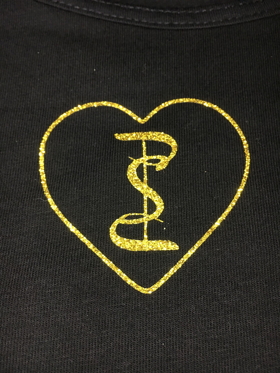 Thumbnail: Gold glitter Pole Sweet Pole Logo