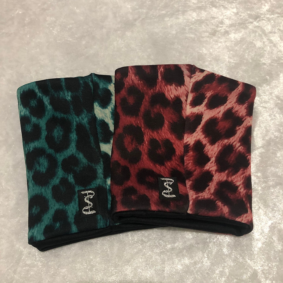 Thumbnail: Red and Green Leopard Print PSP Platform Protectors