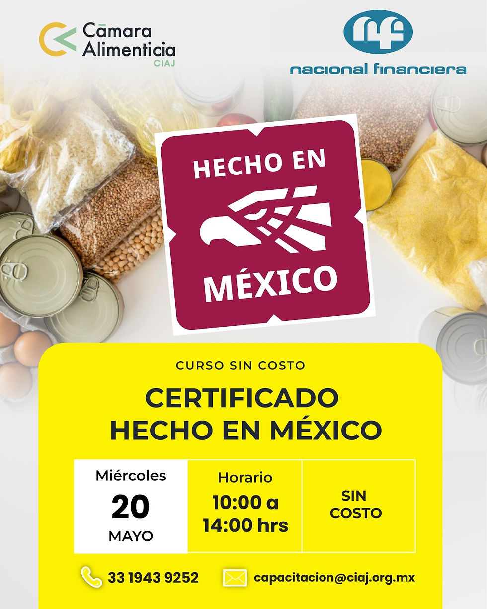 Certificado Hecho en México