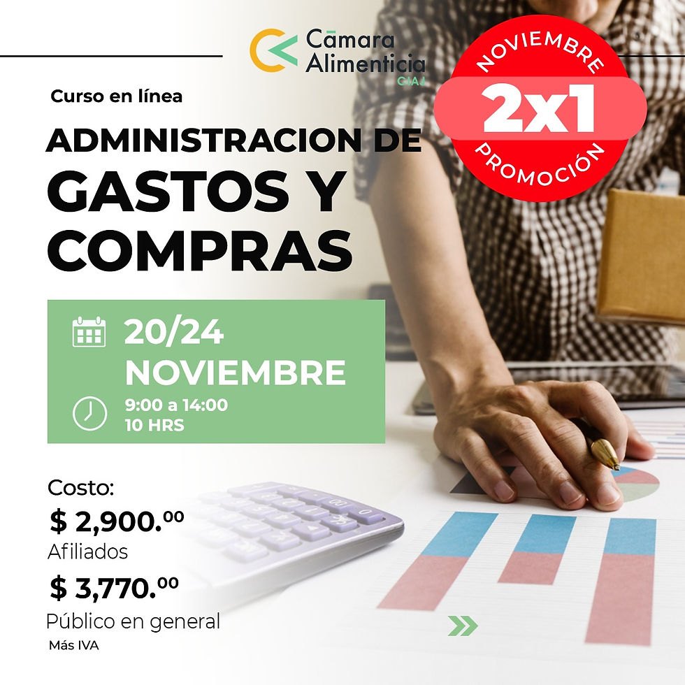 ADMINISTRACIÓN DE GASTOS Y COMPRAS