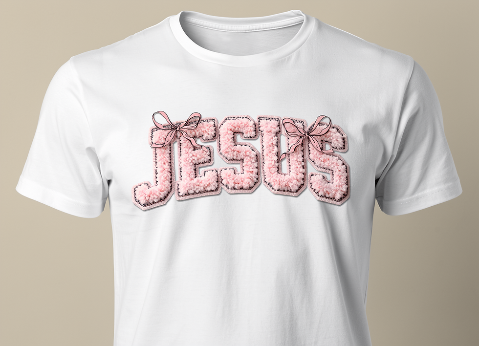 Thumbnail: DTF Transfer 008-Jesus 2026