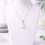 Miniature : Collier en Pierre de Lune et chaine argent