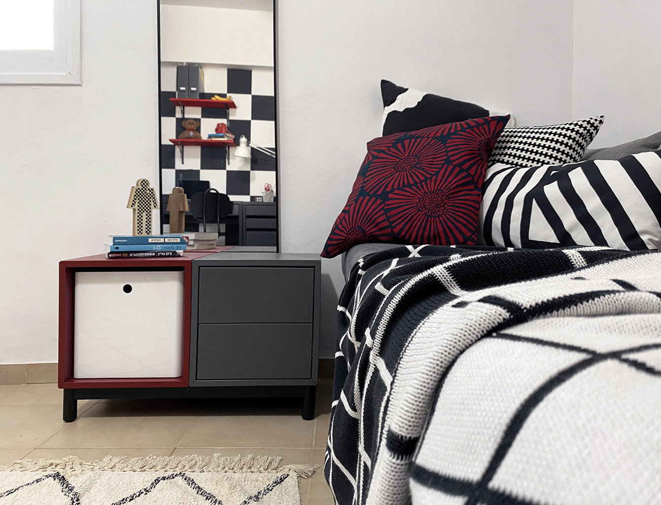 תמונות מפרויקט חדר נערה עם מוצרי VOX