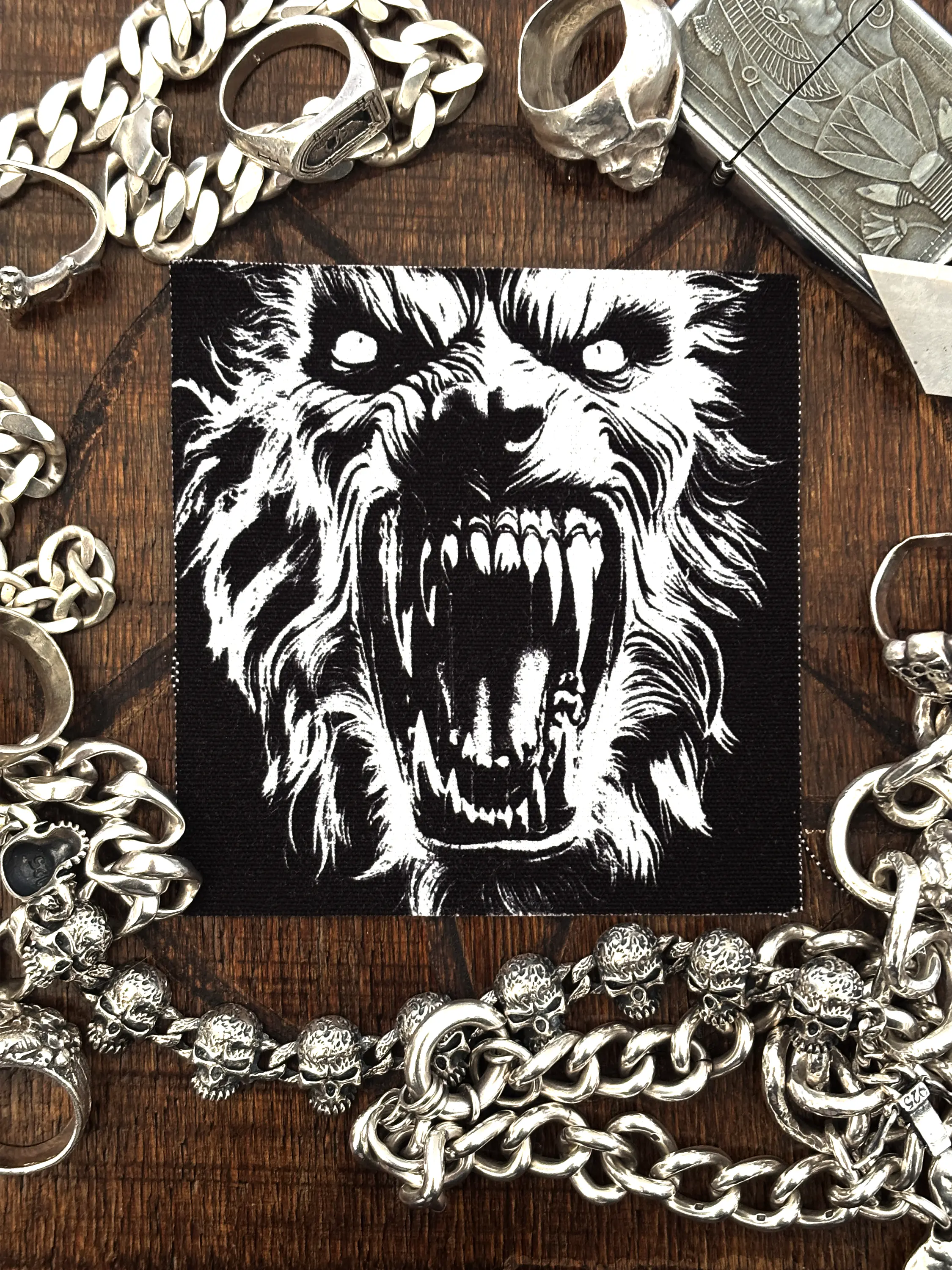 Ferocious Werewolf Patch Sew On Patch
