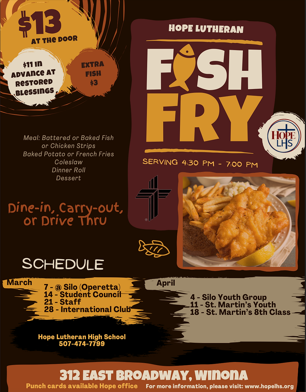 Spring Fish Fry