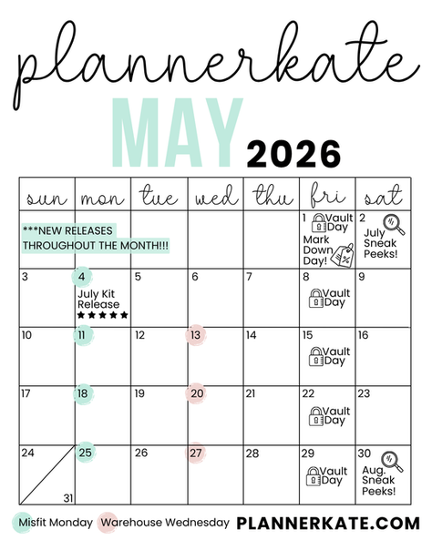 May Plans
