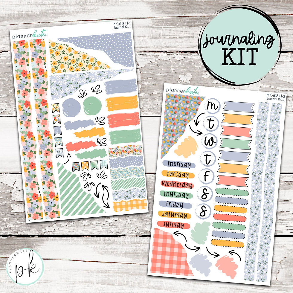 JOURNALING KITS PlannerKate