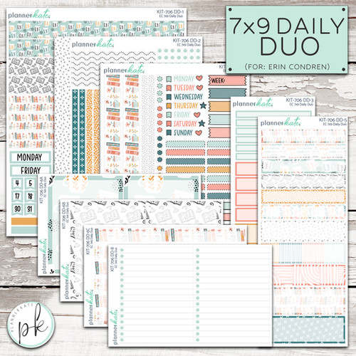 KIT 706 EC 7x9 DAILY DUO More Books 7x9 Erin Condren Daily Duo kit-706-ec-7x9-daily-duo-more-books-7x9-erin-condren-daily-duo